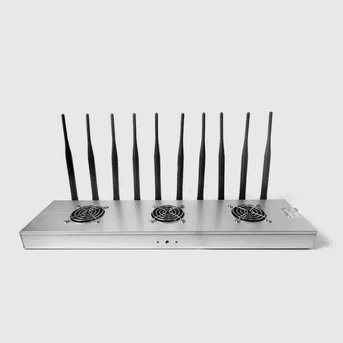 100W 10 Antenne GPS Frequency Desktop Phone Signal Jammer