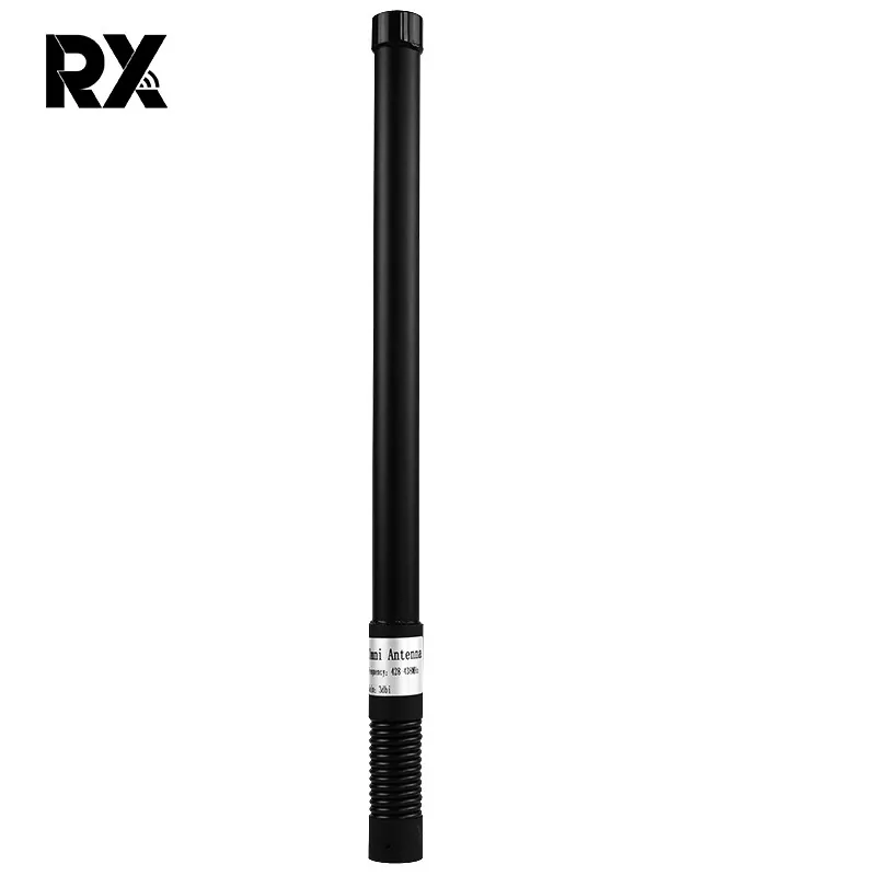 300-400MHz rundstrålende antenne med fjær